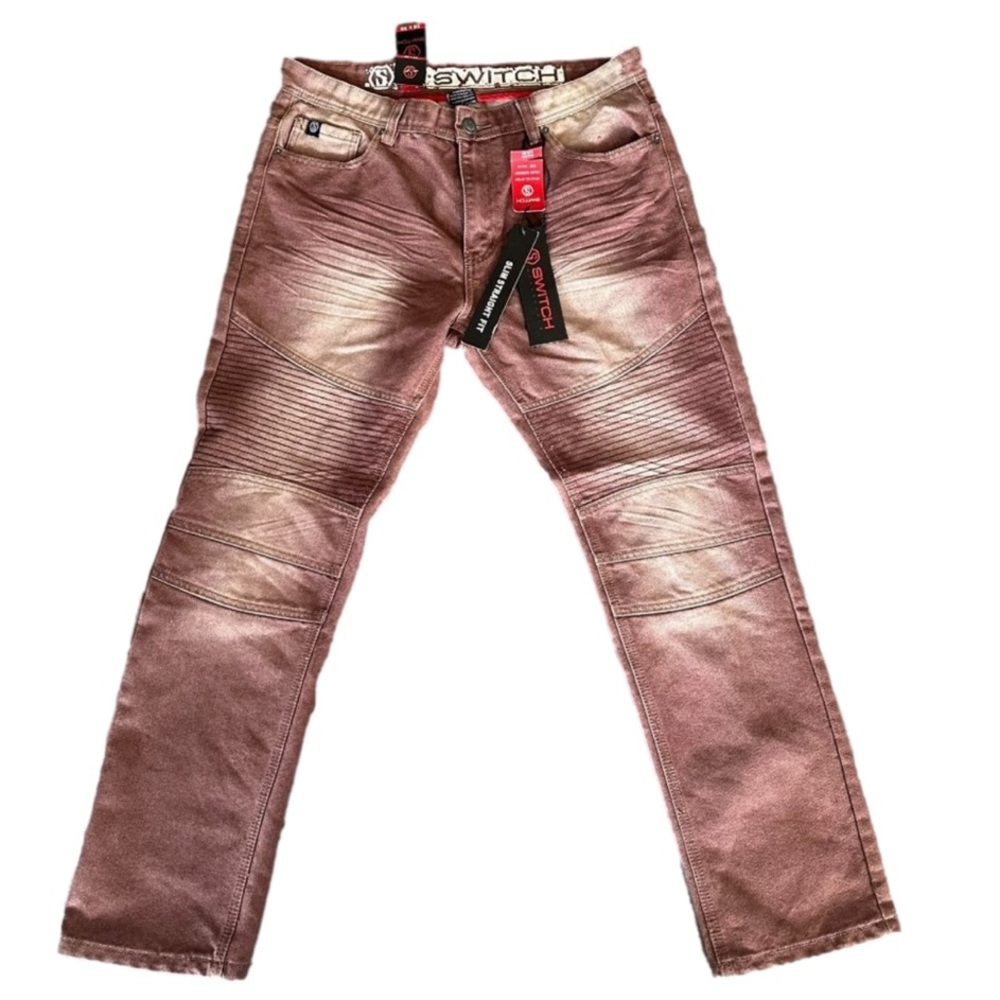 Switch Jeans Slim Straight Fit Men's New With Tags 36 x 30